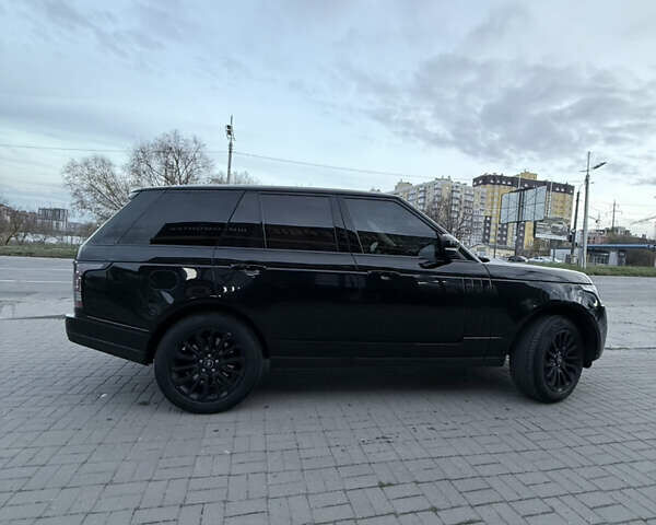 Черный Ленд Ровер Рендж Ровер, объемом двигателя 3 л и пробегом 136 тыс. км за 42000 $, фото 5 на Automoto.ua
