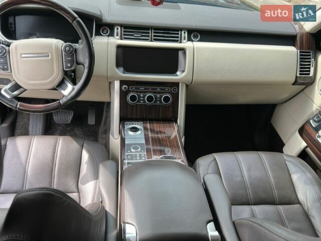 Черный Ленд Ровер Рендж Ровер, объемом двигателя 4.37 л и пробегом 179 тыс. км за 44500 $, фото 10 на Automoto.ua