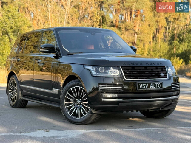 Чорний Ленд Ровер Рендж Ровер, об'ємом двигуна 4.37 л та пробігом 150 тис. км за 48888 $, фото 115 на Automoto.ua