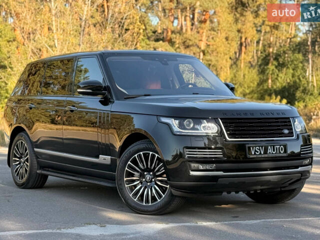 Чорний Ленд Ровер Рендж Ровер, об'ємом двигуна 4.37 л та пробігом 150 тис. км за 48888 $, фото 117 на Automoto.ua