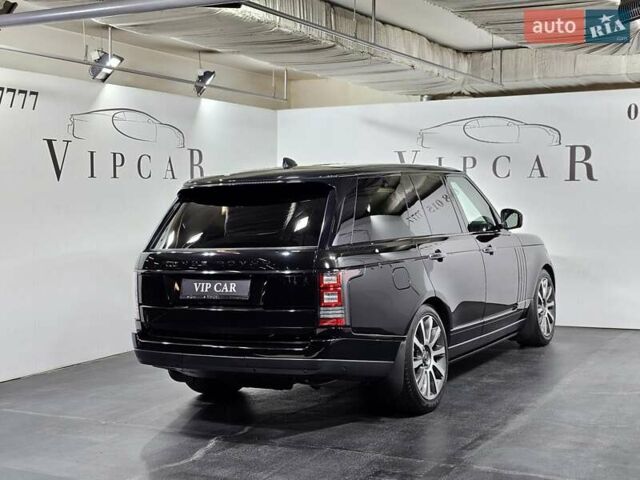 Черный Ленд Ровер Рендж Ровер, объемом двигателя 4.37 л и пробегом 116 тыс. км за 49999 $, фото 8 на Automoto.ua