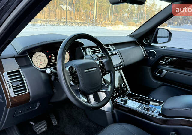 Черный Ленд Ровер Рендж Ровер, объемом двигателя 5 л и пробегом 104 тыс. км за 55900 $, фото 27 на Automoto.ua