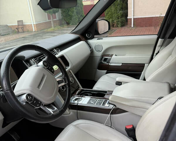 Черный Ленд Ровер Рендж Ровер, объемом двигателя 2.99 л и пробегом 197 тыс. км за 34500 $, фото 12 на Automoto.ua