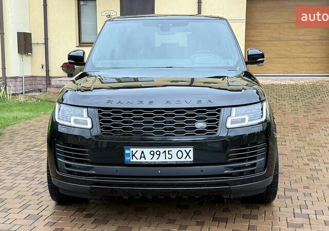 Чорний Ленд Ровер Рендж Ровер, об'ємом двигуна 5 л та пробігом 103 тис. км за 62000 $, фото 1 на Automoto.ua