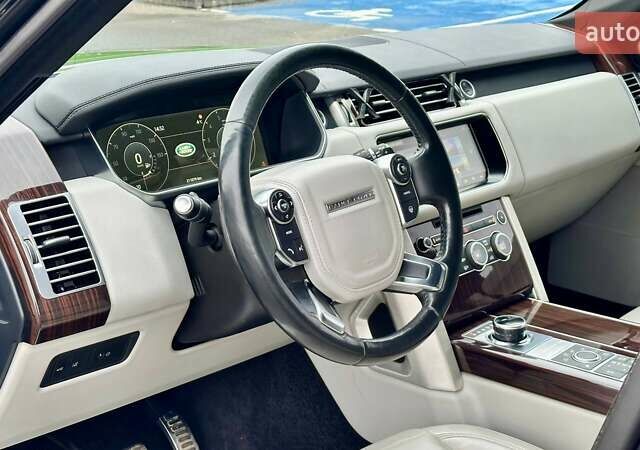 Чорний Ленд Ровер Рендж Ровер, об'ємом двигуна 3 л та пробігом 211 тис. км за 34999 $, фото 26 на Automoto.ua