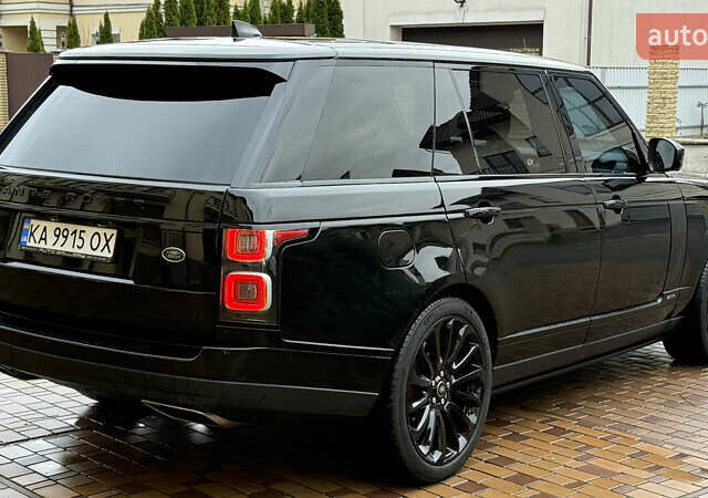Чорний Ленд Ровер Рендж Ровер, об'ємом двигуна 5 л та пробігом 103 тис. км за 62000 $, фото 8 на Automoto.ua