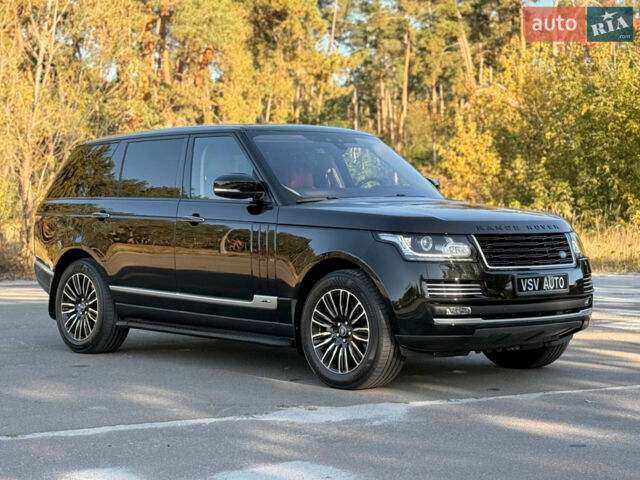 Чорний Ленд Ровер Рендж Ровер, об'ємом двигуна 4.37 л та пробігом 150 тис. км за 48888 $, фото 113 на Automoto.ua