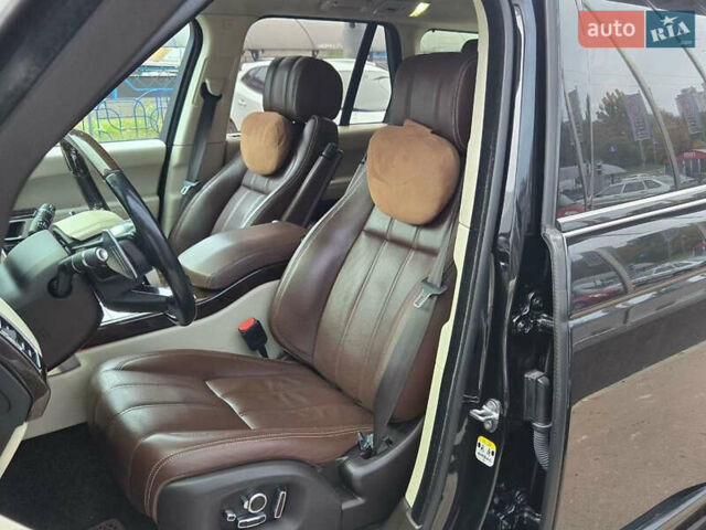 Чорний Ленд Ровер Рендж Ровер, об'ємом двигуна 4.4 л та пробігом 134 тис. км за 53999 $, фото 14 на Automoto.ua