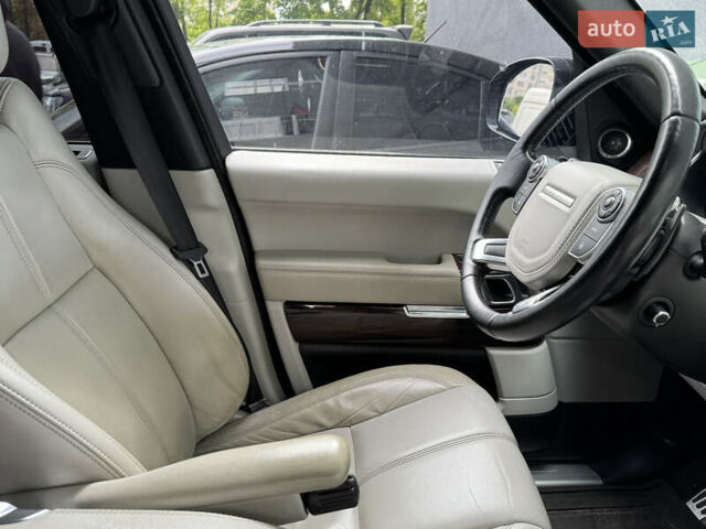 Черный Ленд Ровер Рендж Ровер, объемом двигателя 2.99 л и пробегом 197 тыс. км за 34500 $, фото 31 на Automoto.ua