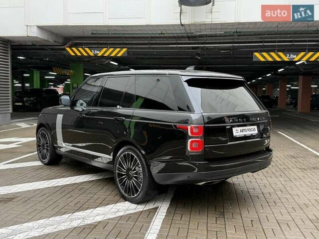 Черный Ленд Ровер Рендж Ровер, объемом двигателя 2.99 л и пробегом 104 тыс. км за 55990 $, фото 4 на Automoto.ua