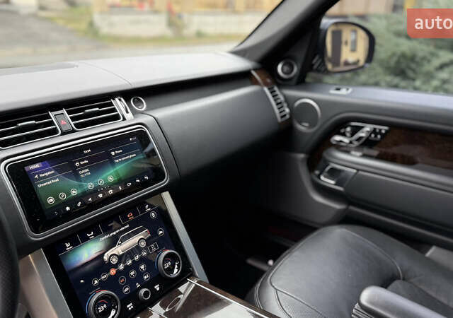 Чорний Ленд Ровер Рендж Ровер, об'ємом двигуна 5 л та пробігом 103 тис. км за 62000 $, фото 20 на Automoto.ua