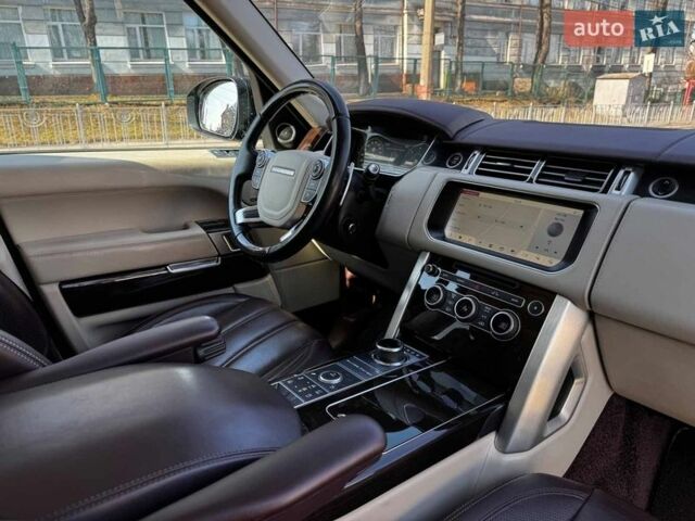 Чорний Ленд Ровер Рендж Ровер, об'ємом двигуна 4.4 л та пробігом 168 тис. км за 49840 $, фото 45 на Automoto.ua