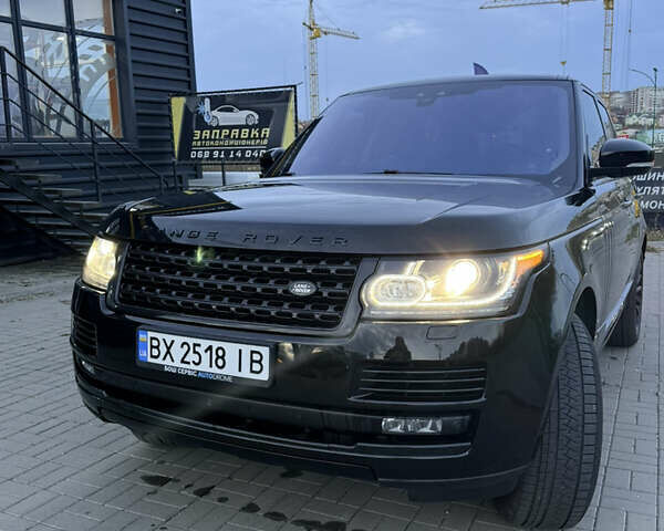 Черный Ленд Ровер Рендж Ровер, объемом двигателя 3 л и пробегом 136 тыс. км за 42000 $, фото 9 на Automoto.ua