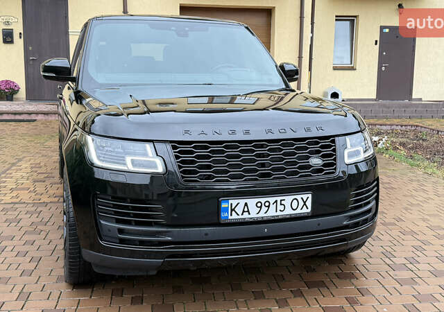 Чорний Ленд Ровер Рендж Ровер, об'ємом двигуна 5 л та пробігом 103 тис. км за 62000 $, фото 12 на Automoto.ua