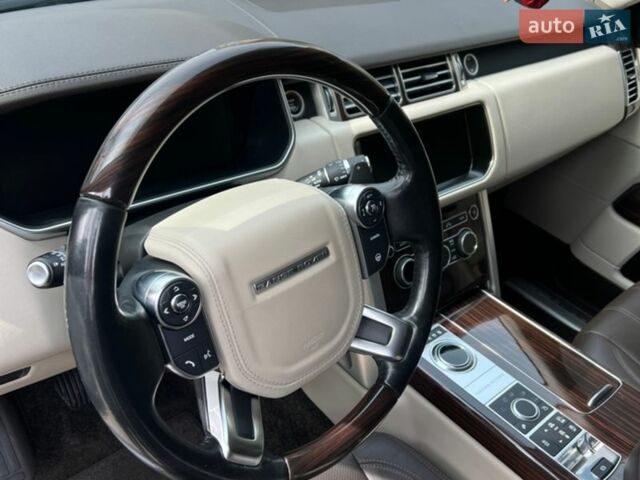 Черный Ленд Ровер Рендж Ровер, объемом двигателя 4.37 л и пробегом 179 тыс. км за 44500 $, фото 9 на Automoto.ua