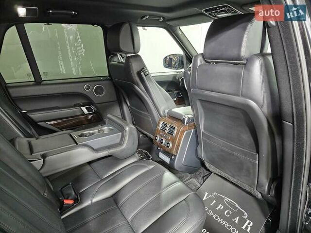 Черный Ленд Ровер Рендж Ровер, объемом двигателя 4.37 л и пробегом 116 тыс. км за 49999 $, фото 13 на Automoto.ua
