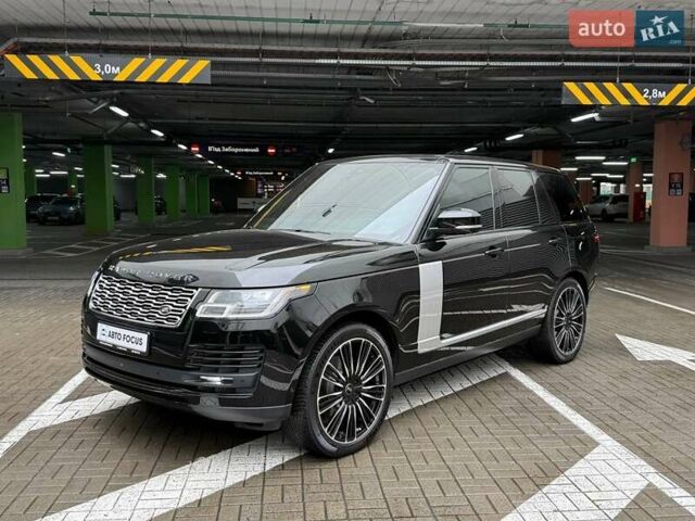 Черный Ленд Ровер Рендж Ровер, объемом двигателя 2.99 л и пробегом 104 тыс. км за 55990 $, фото 3 на Automoto.ua