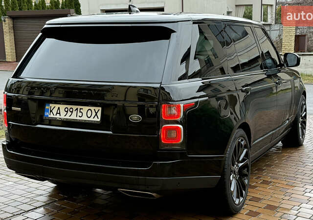 Чорний Ленд Ровер Рендж Ровер, об'ємом двигуна 5 л та пробігом 103 тис. км за 62000 $, фото 7 на Automoto.ua