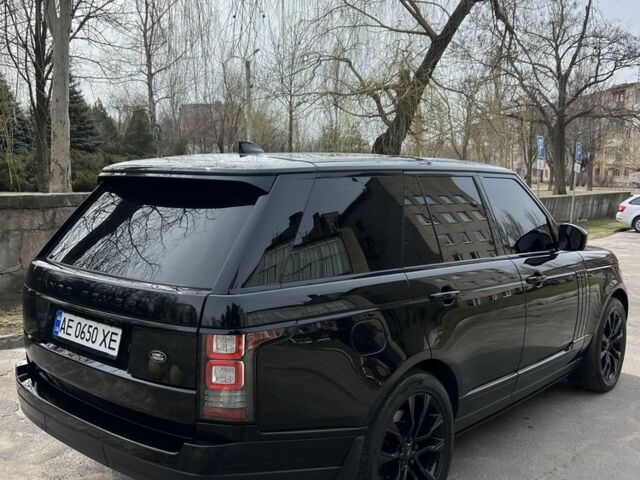 Черный Ленд Ровер Рендж Ровер, объемом двигателя 4.4 л и пробегом 179 тыс. км за 44500 $, фото 3 на Automoto.ua