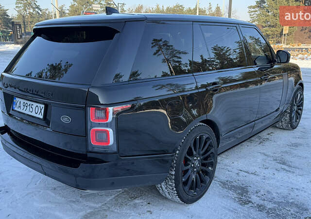 Черный Ленд Ровер Рендж Ровер, объемом двигателя 5 л и пробегом 104 тыс. км за 55900 $, фото 13 на Automoto.ua