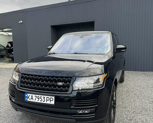 Черный Ленд Ровер Рендж Ровер, объемом двигателя 3 л и пробегом 202 тыс. км за 35000 $, фото 5 на Automoto.ua
