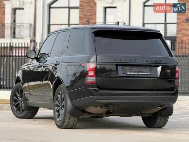 Чорний Ленд Ровер Рендж Ровер, об'ємом двигуна 2.99 л та пробігом 133 тис. км за 49000 $, фото 10 на Automoto.ua