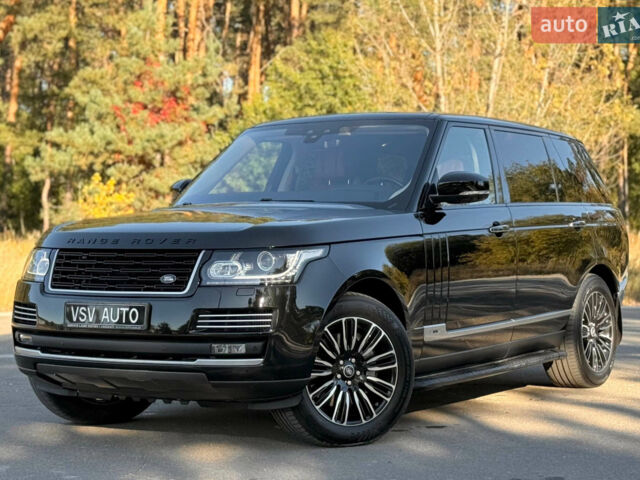 Чорний Ленд Ровер Рендж Ровер, об'ємом двигуна 4.37 л та пробігом 150 тис. км за 48888 $, фото 136 на Automoto.ua