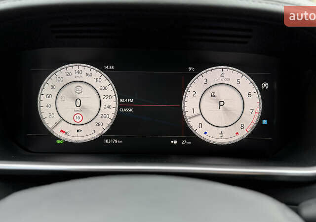 Чорний Ленд Ровер Рендж Ровер, об'ємом двигуна 5 л та пробігом 103 тис. км за 62000 $, фото 40 на Automoto.ua