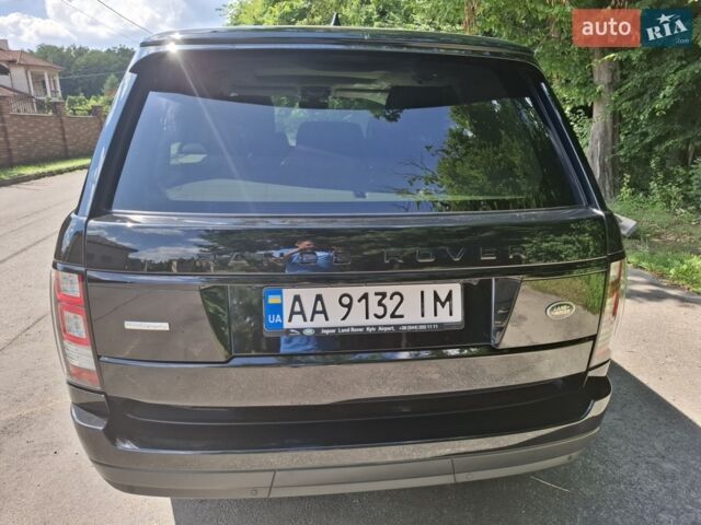 Чорний Ленд Ровер Рендж Ровер, об'ємом двигуна 4.37 л та пробігом 127 тис. км за 47100 $, фото 2 на Automoto.ua