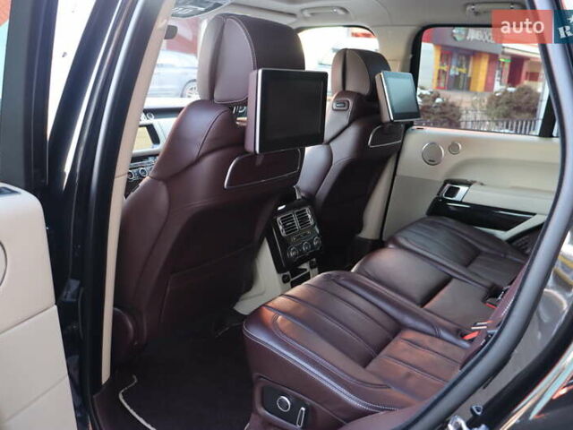 Черный Ленд Ровер Рендж Ровер, объемом двигателя 4.4 л и пробегом 109 тыс. км за 63900 $, фото 43 на Automoto.ua