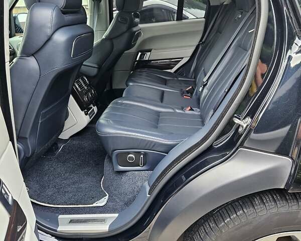 Черный Ленд Ровер Рендж Ровер, объемом двигателя 4.37 л и пробегом 120 тыс. км за 69000 $, фото 16 на Automoto.ua