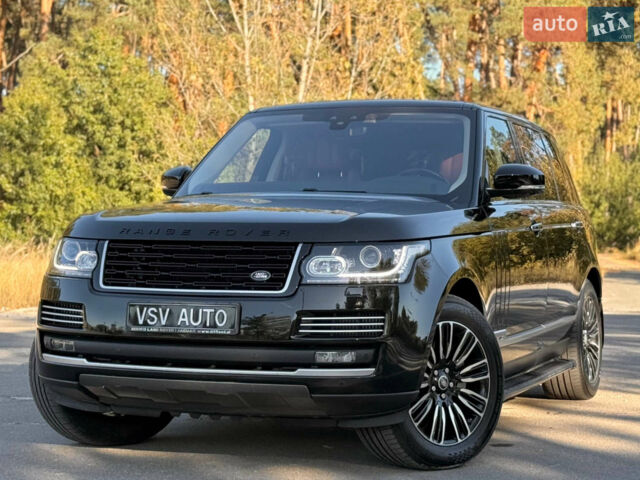 Чорний Ленд Ровер Рендж Ровер, об'ємом двигуна 4.37 л та пробігом 150 тис. км за 48888 $, фото 133 на Automoto.ua