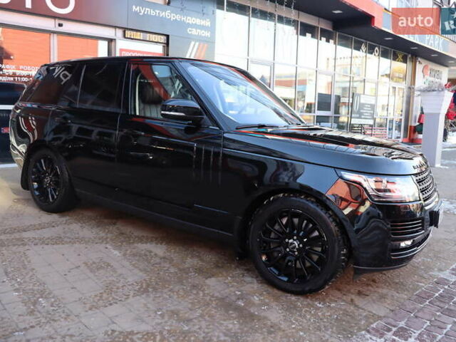 Черный Ленд Ровер Рендж Ровер, объемом двигателя 4.4 л и пробегом 109 тыс. км за 63900 $, фото 5 на Automoto.ua