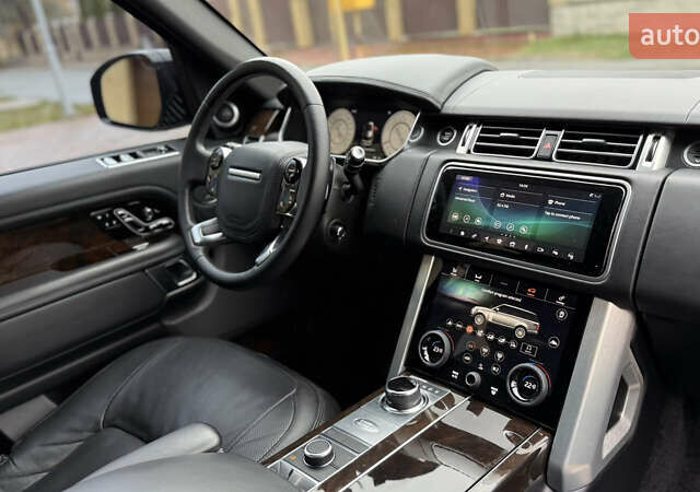 Чорний Ленд Ровер Рендж Ровер, об'ємом двигуна 5 л та пробігом 103 тис. км за 62000 $, фото 25 на Automoto.ua
