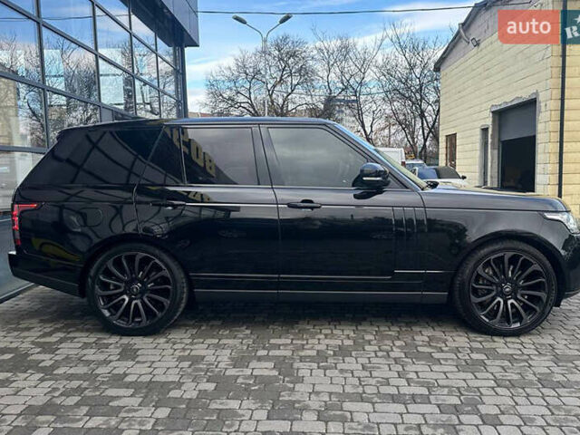 Черный Ленд Ровер Рендж Ровер, объемом двигателя 4.37 л и пробегом 115 тыс. км за 51500 $, фото 7 на Automoto.ua