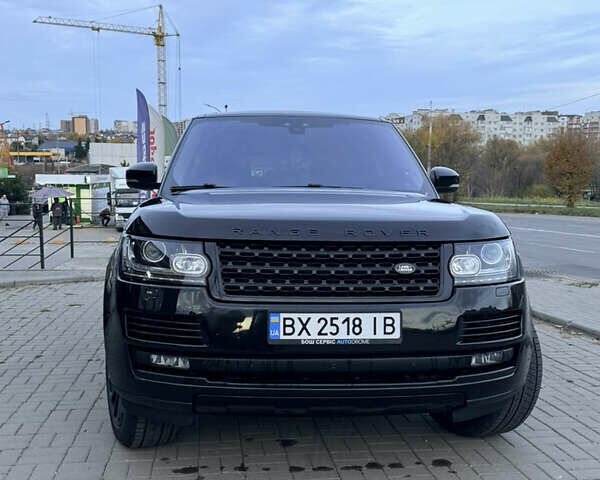 Черный Ленд Ровер Рендж Ровер, объемом двигателя 3 л и пробегом 136 тыс. км за 33000 $, фото 1 на Automoto.ua