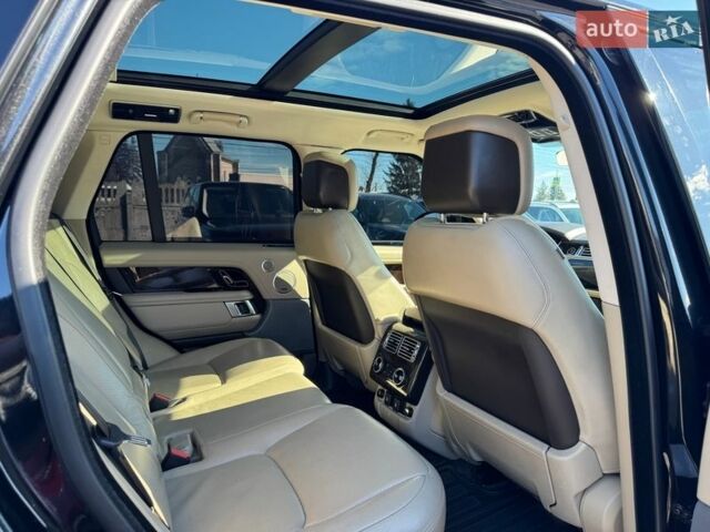 Черный Ленд Ровер Рендж Ровер, объемом двигателя 2.99 л и пробегом 183 тыс. км за 48900 $, фото 21 на Automoto.ua