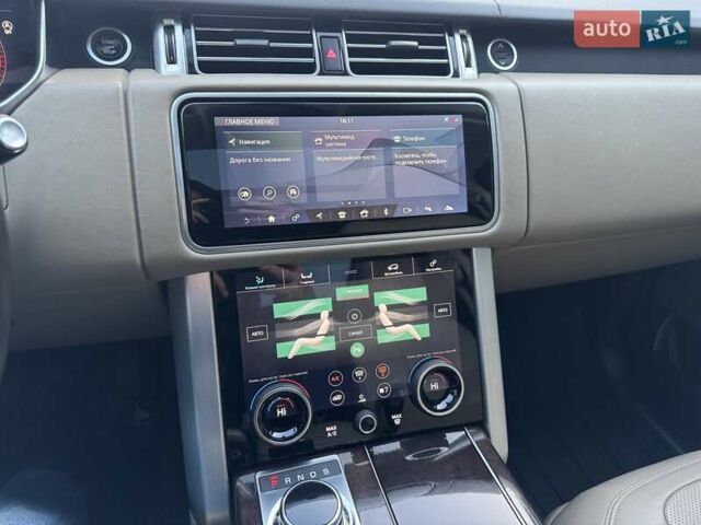 Чорний Ленд Ровер Рендж Ровер, об'ємом двигуна 2.99 л та пробігом 183 тис. км за 53900 $, фото 101 на Automoto.ua