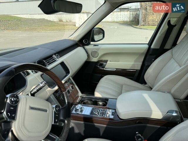 Чорний Ленд Ровер Рендж Ровер, об'ємом двигуна 4.37 л та пробігом 203 тис. км за 56500 $, фото 17 на Automoto.ua