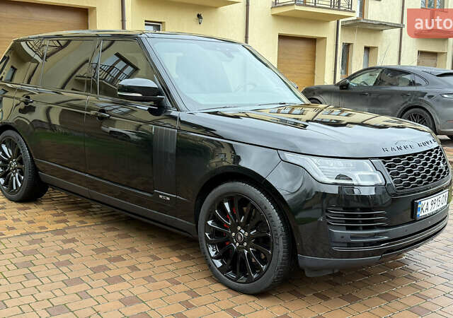 Чорний Ленд Ровер Рендж Ровер, об'ємом двигуна 5 л та пробігом 103 тис. км за 62000 $, фото 9 на Automoto.ua