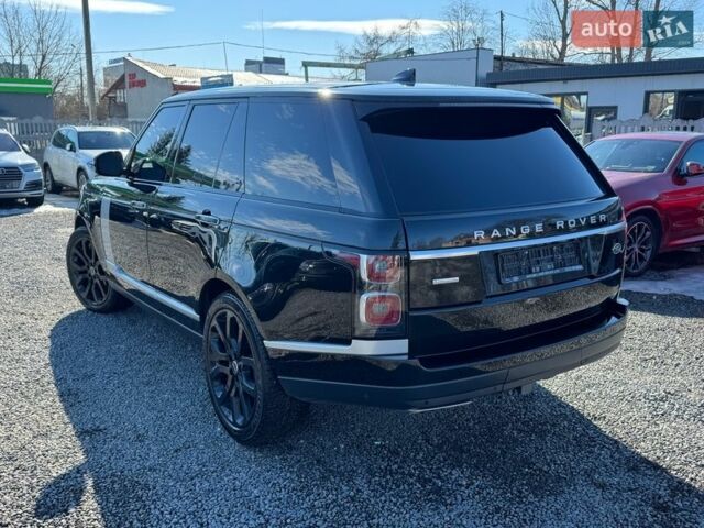 Черный Ленд Ровер Рендж Ровер, объемом двигателя 2.99 л и пробегом 183 тыс. км за 48900 $, фото 19 на Automoto.ua