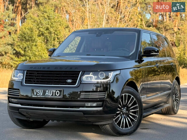 Чорний Ленд Ровер Рендж Ровер, об'ємом двигуна 4.37 л та пробігом 150 тис. км за 48888 $, фото 130 на Automoto.ua