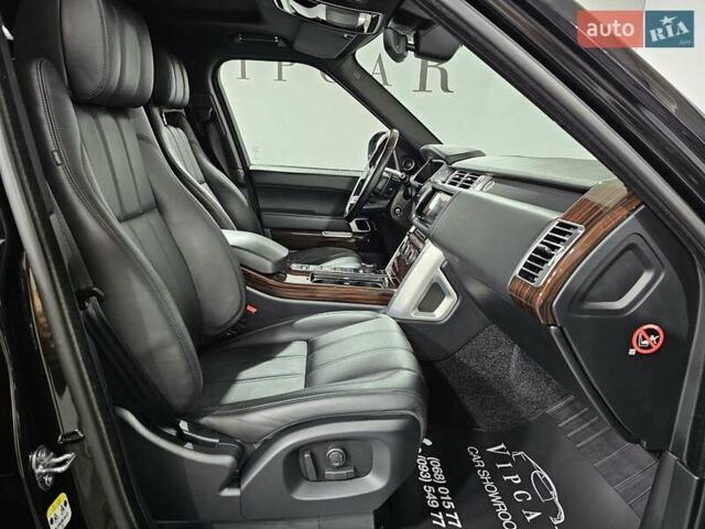 Черный Ленд Ровер Рендж Ровер, объемом двигателя 4.37 л и пробегом 116 тыс. км за 49999 $, фото 17 на Automoto.ua