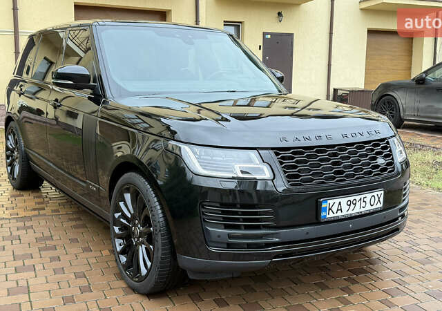 Чорний Ленд Ровер Рендж Ровер, об'ємом двигуна 5 л та пробігом 103 тис. км за 62000 $, фото 10 на Automoto.ua