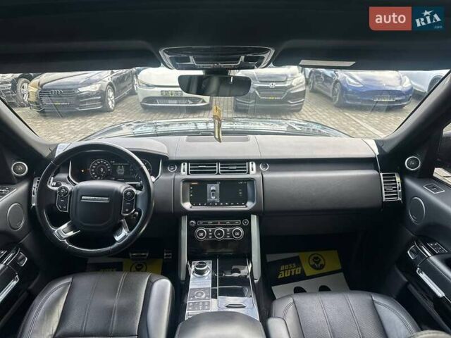 Черный Ленд Ровер Рендж Ровер, объемом двигателя 4.37 л и пробегом 115 тыс. км за 51500 $, фото 24 на Automoto.ua