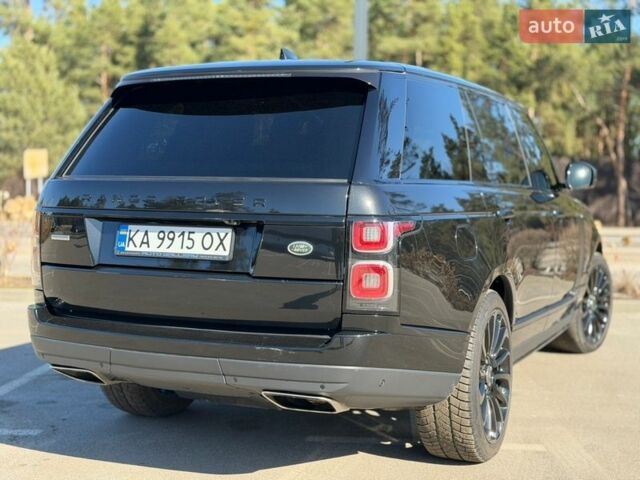 Черный Ленд Ровер Рендж Ровер, объемом двигателя 5 л и пробегом 105 тыс. км за 52000 $, фото 20 на Automoto.ua