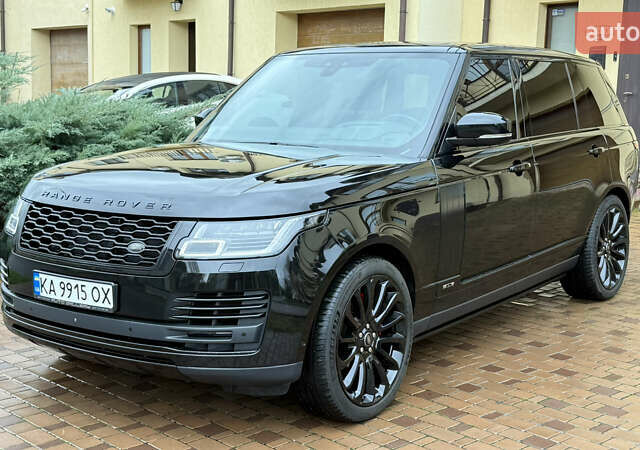 Чорний Ленд Ровер Рендж Ровер, об'ємом двигуна 5 л та пробігом 103 тис. км за 62000 $, фото 2 на Automoto.ua