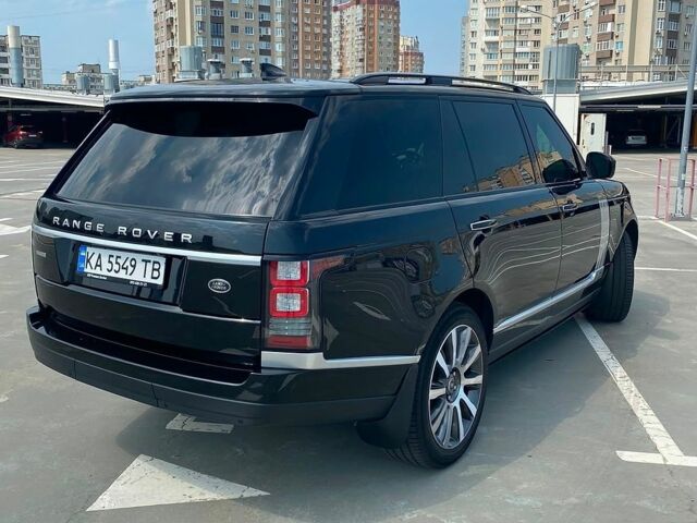 Чорний Ленд Ровер Рендж Ровер, об'ємом двигуна 4.37 л та пробігом 155 тис. км за 70000 $, фото 4 на Automoto.ua