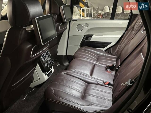 Чорний Ленд Ровер Рендж Ровер, об'ємом двигуна 4.37 л та пробігом 168 тис. км за 53900 $, фото 4 на Automoto.ua