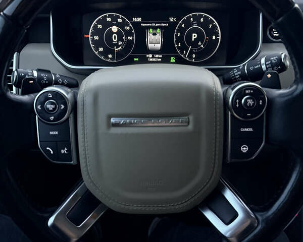 Черный Ленд Ровер Рендж Ровер, объемом двигателя 3 л и пробегом 136 тыс. км за 33000 $, фото 20 на Automoto.ua